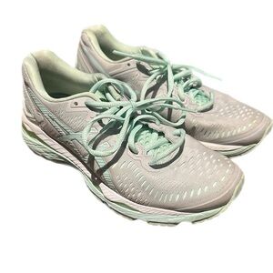 ASICS Gel-Kayano Tennis Shoes Mint Green Womens 7.5